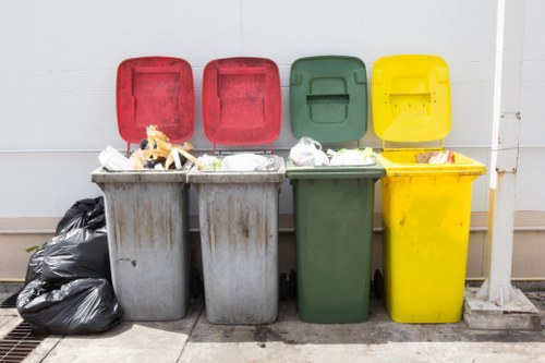 Recycling bins and facilities in North West London