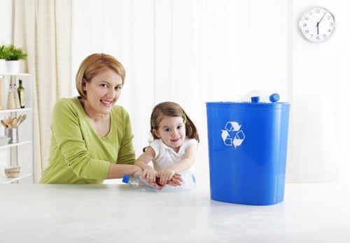 Eco-friendly disposal during garage clearance