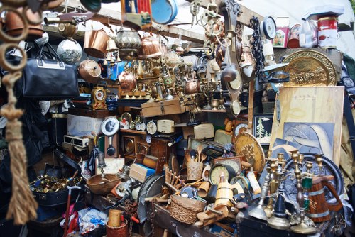 Community recycling center in North West London